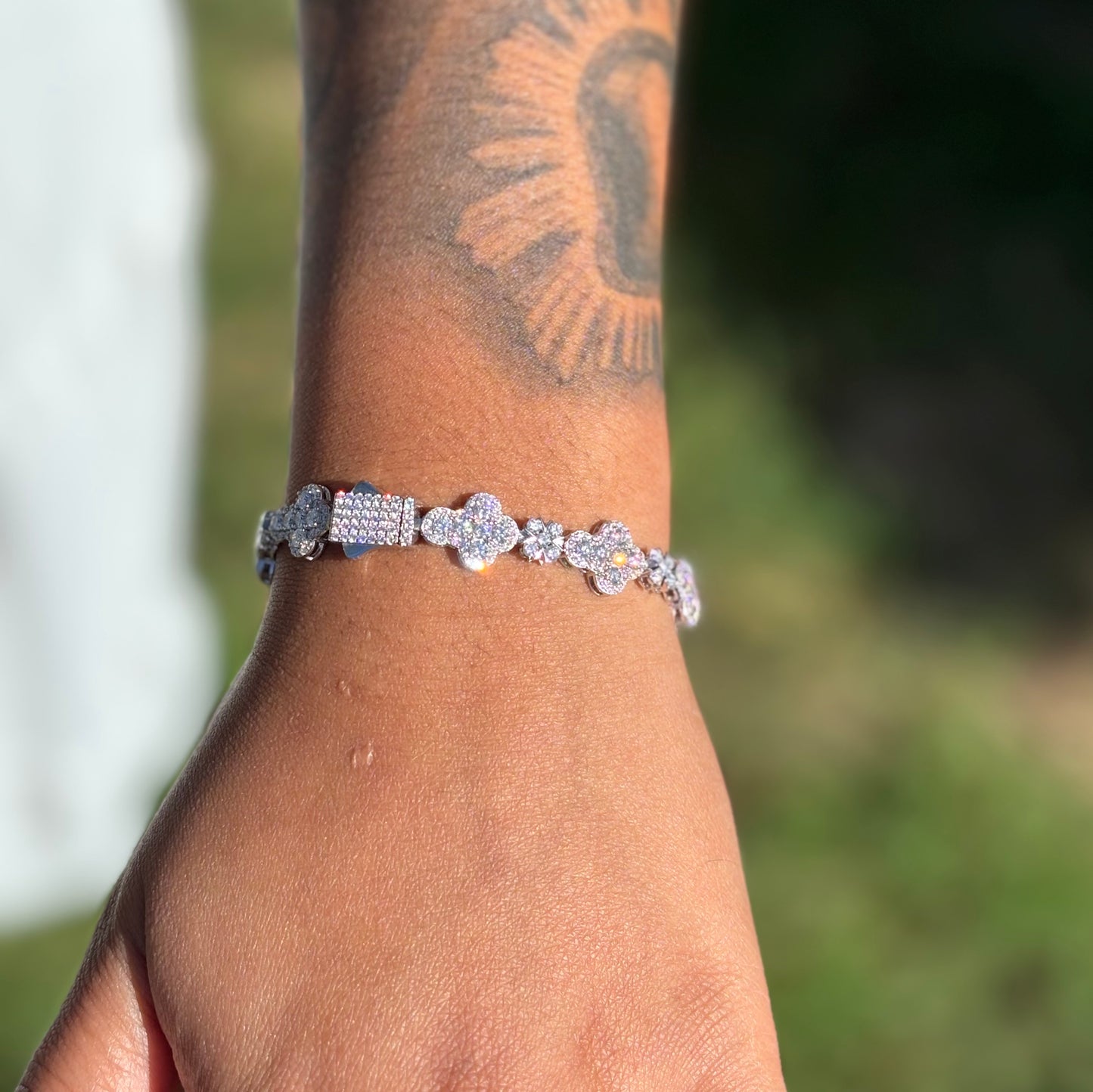 Cross Bracelet .925 Silver