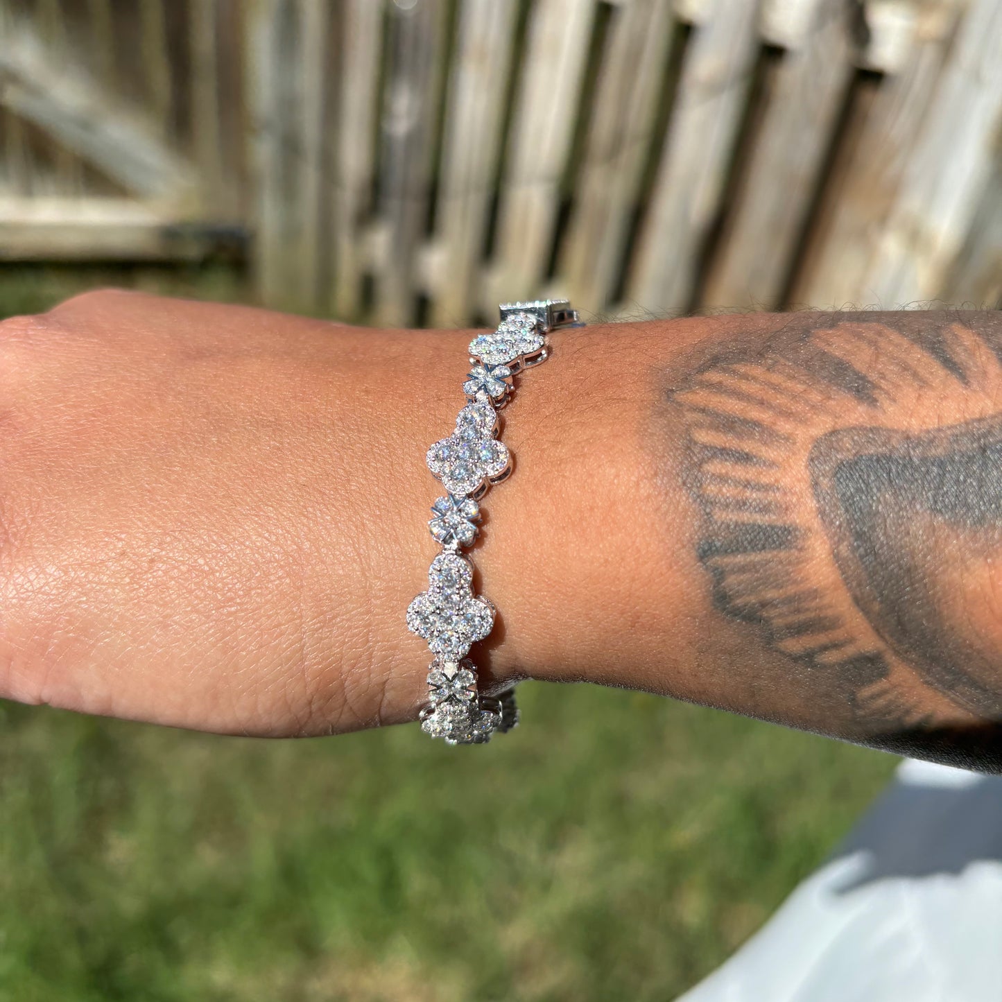 Cross Bracelet .925 Silver