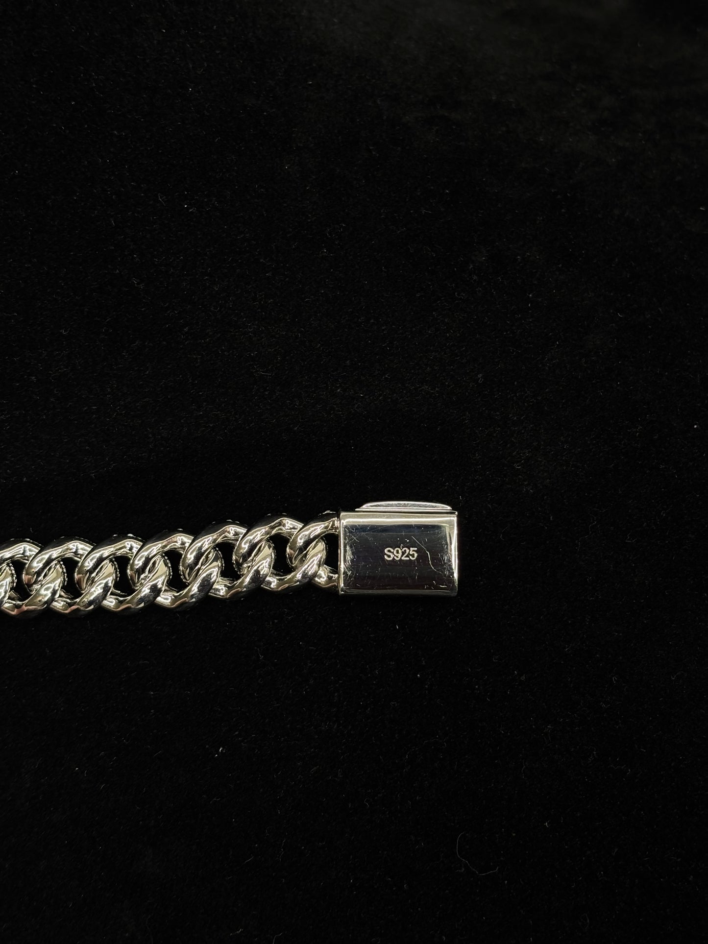 10mm Cuban Link Chain .925 SIlver