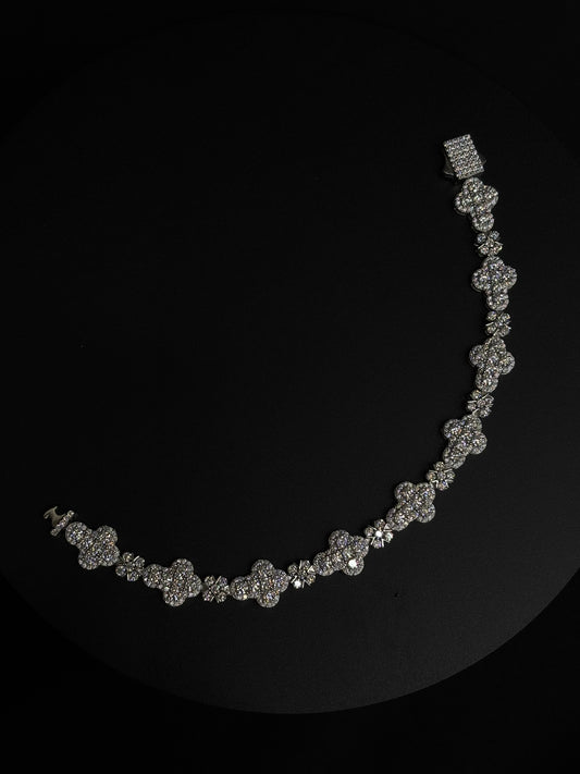 Cross Bracelet .925 Silver