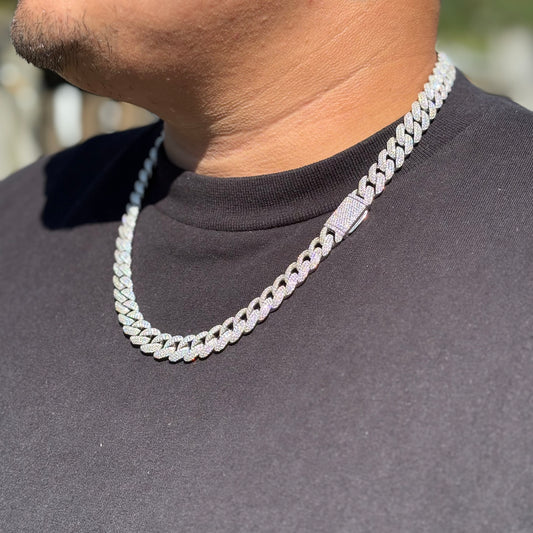 10mm Cuban Link Chain .925 SIlver