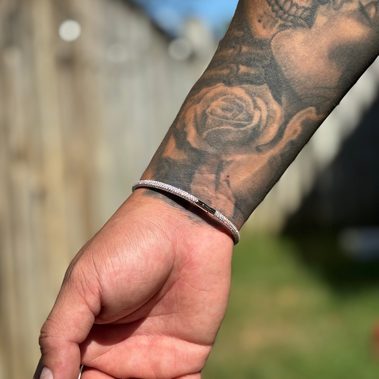 Nail Bracelet .925 Silver